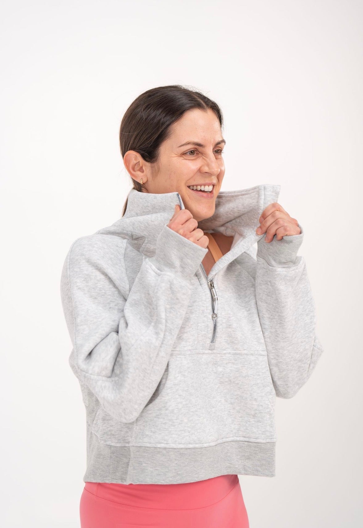 Xanthee Collar Sweatshirt