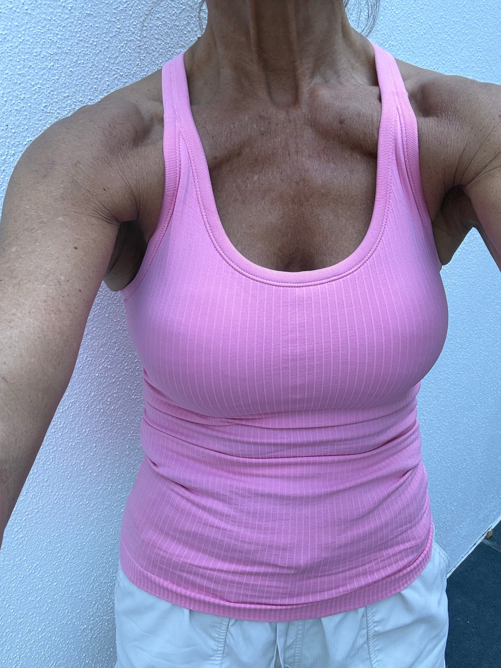Rach Rib Mid Muscle Singlet