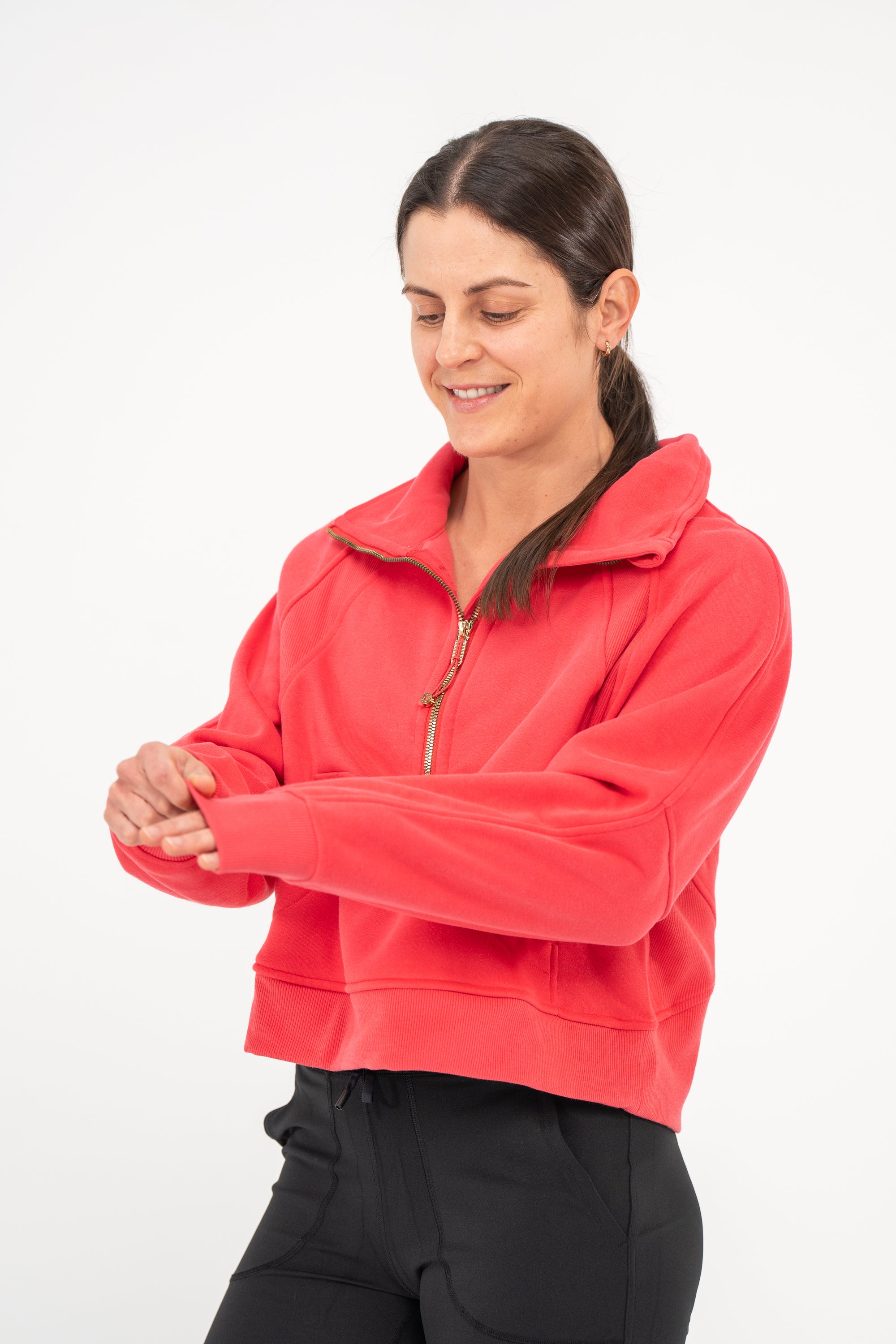 Xanthee Collar Sweatshirt