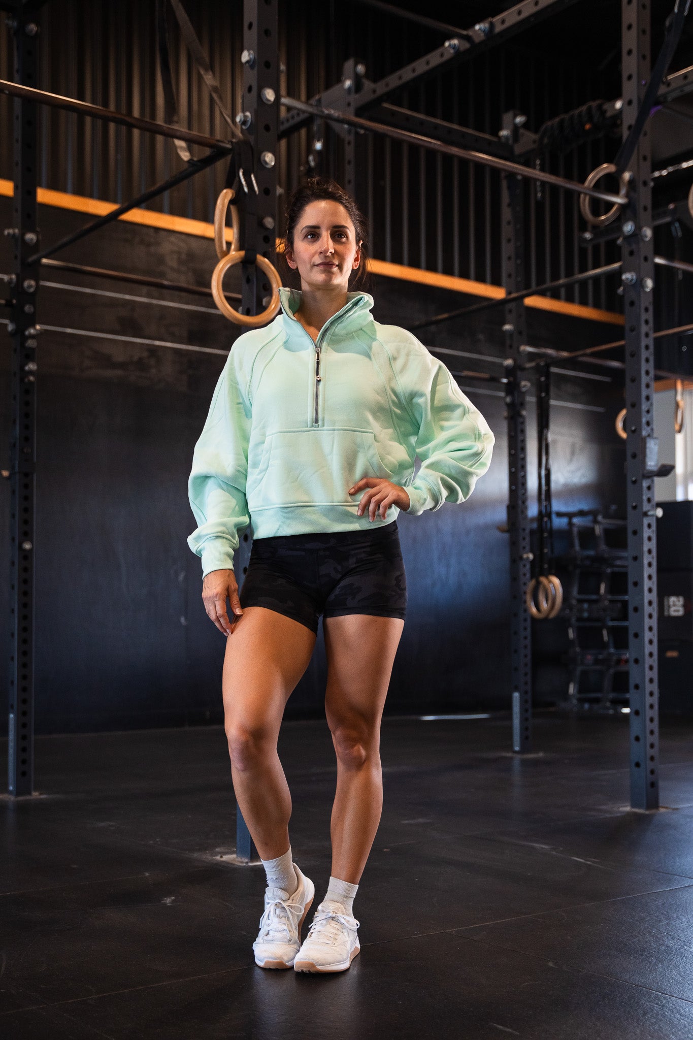 Xanthee Collar Sweatshirt
