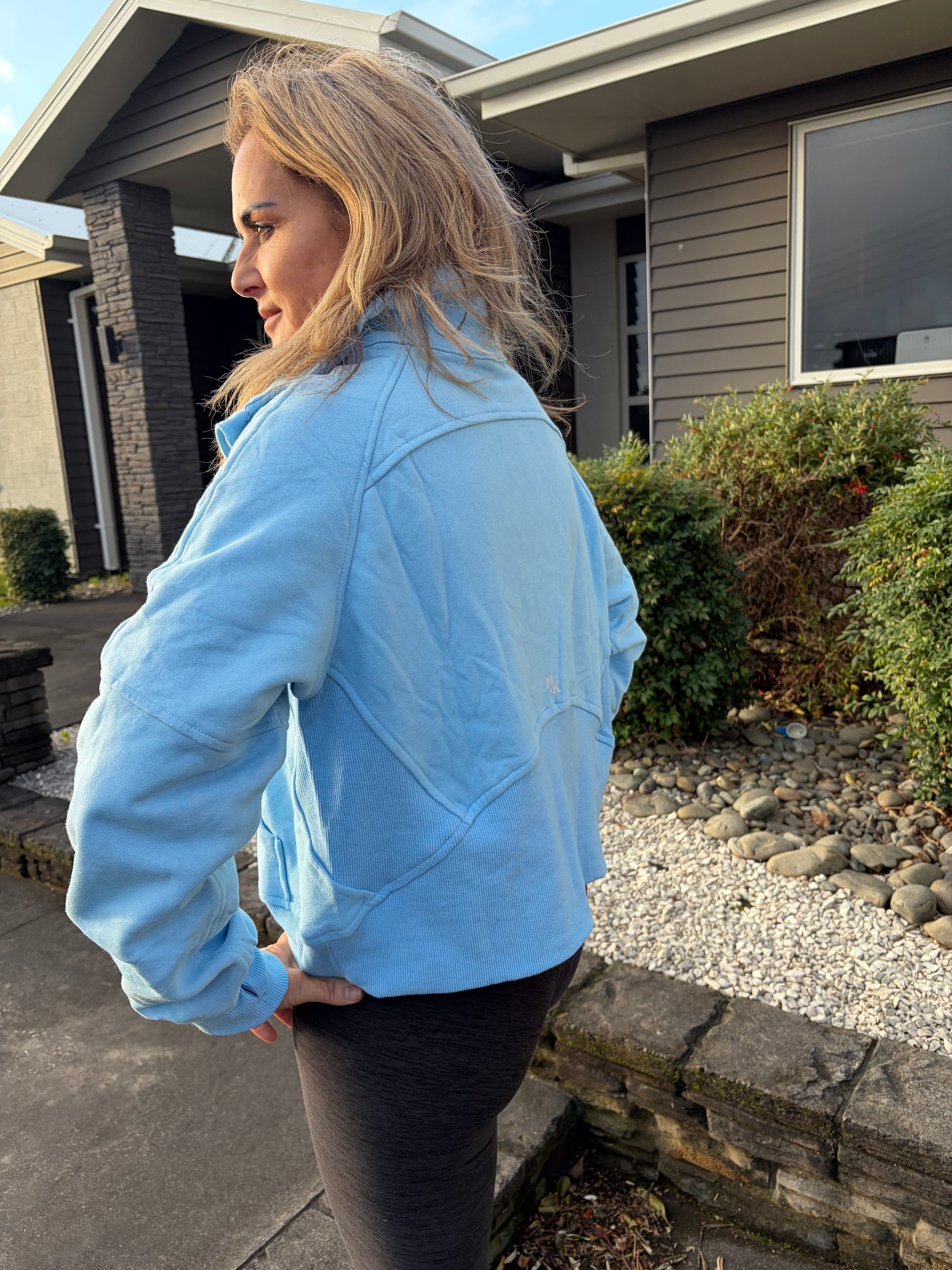 Xanthee Collar Sweatshirt