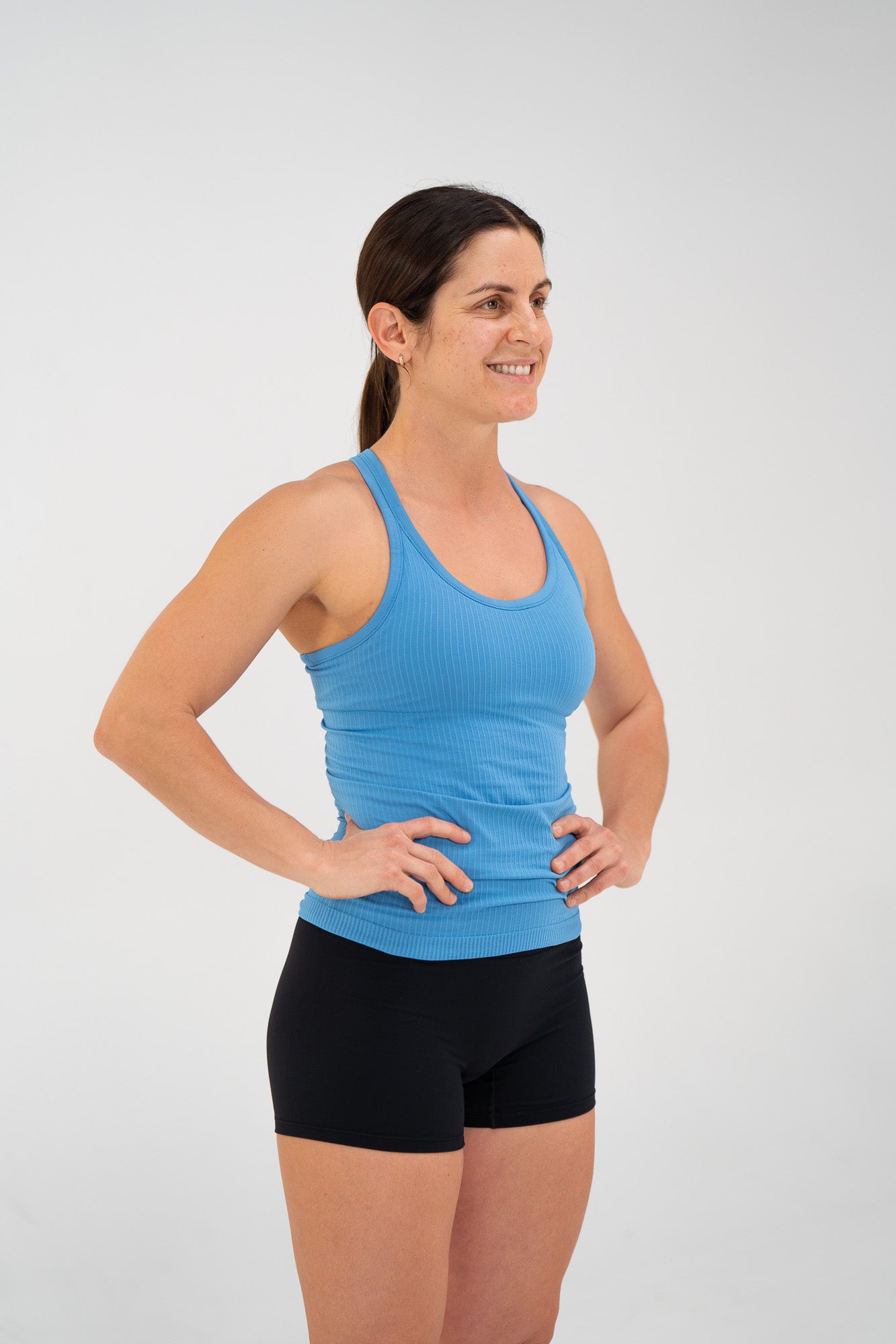 Rach Rib Mid Muscle Singlet
