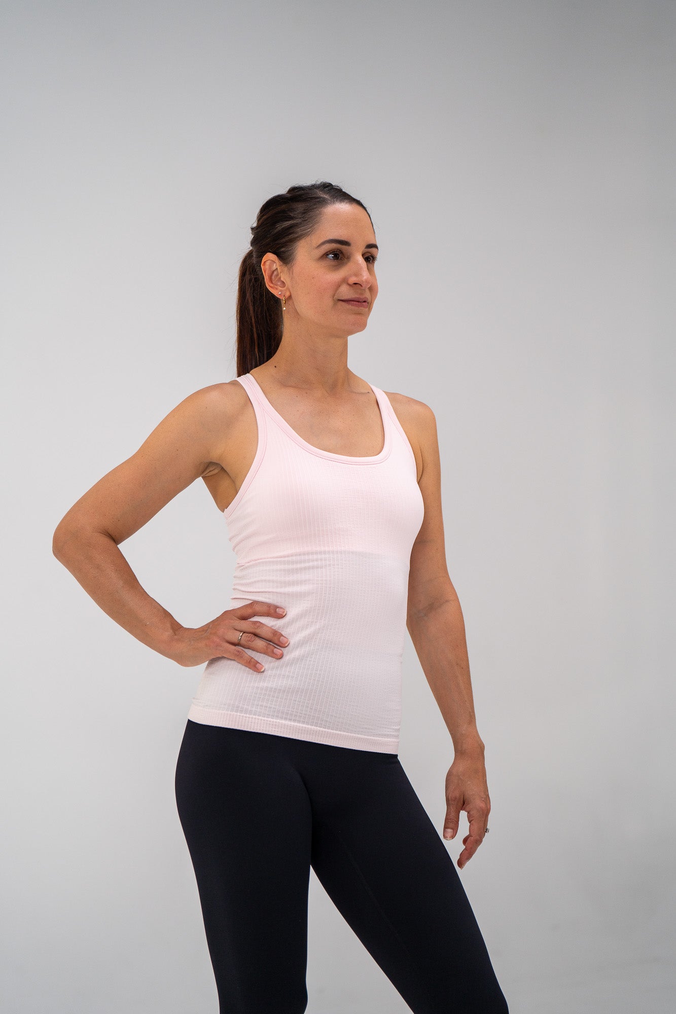 Rach Rib Mid Muscle Singlet