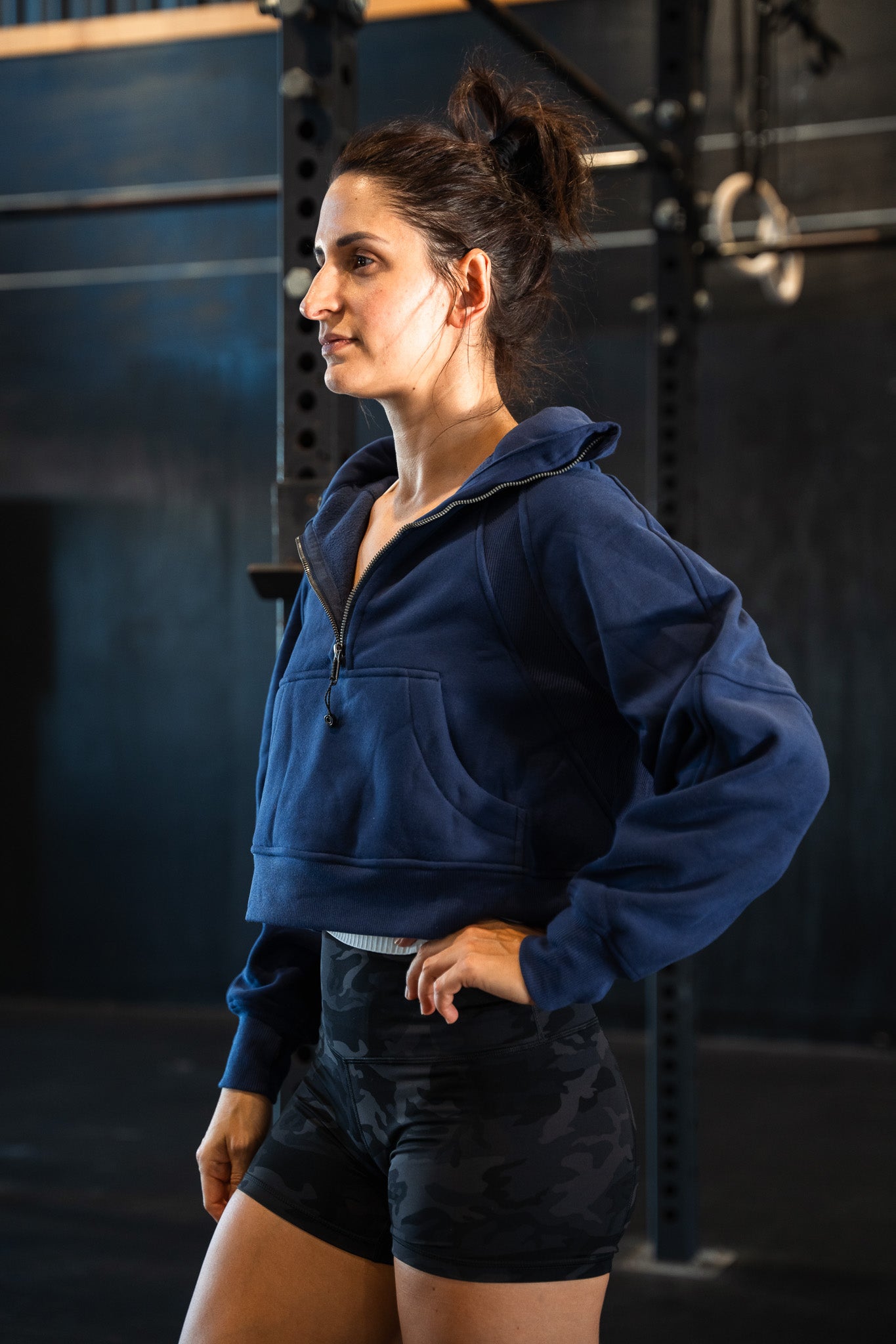 Xanthee Collar Sweatshirt