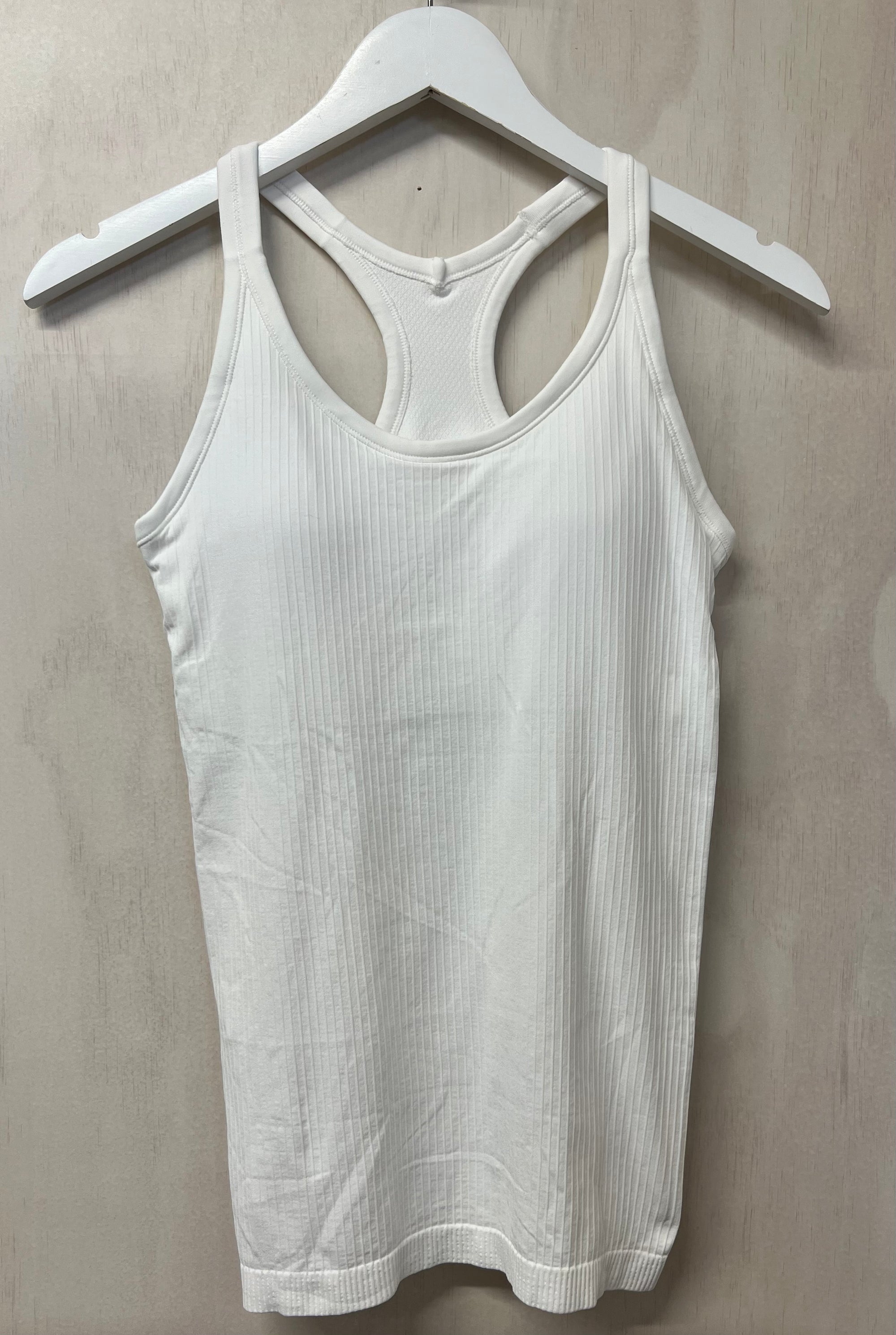 Rach Ribbed Mid/Long Length Muscle Singlet