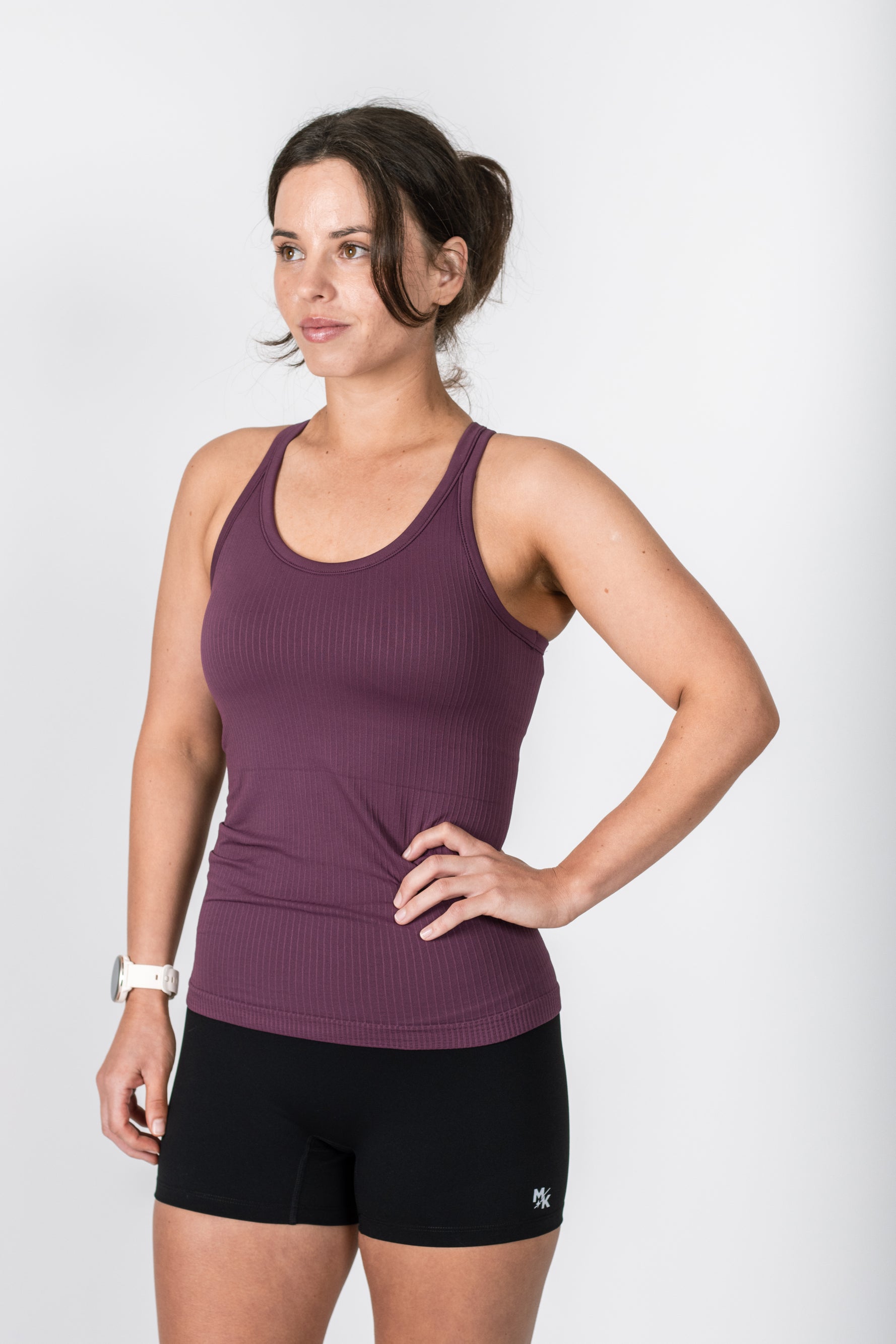 Rach Rib Mid Muscle Singlet
