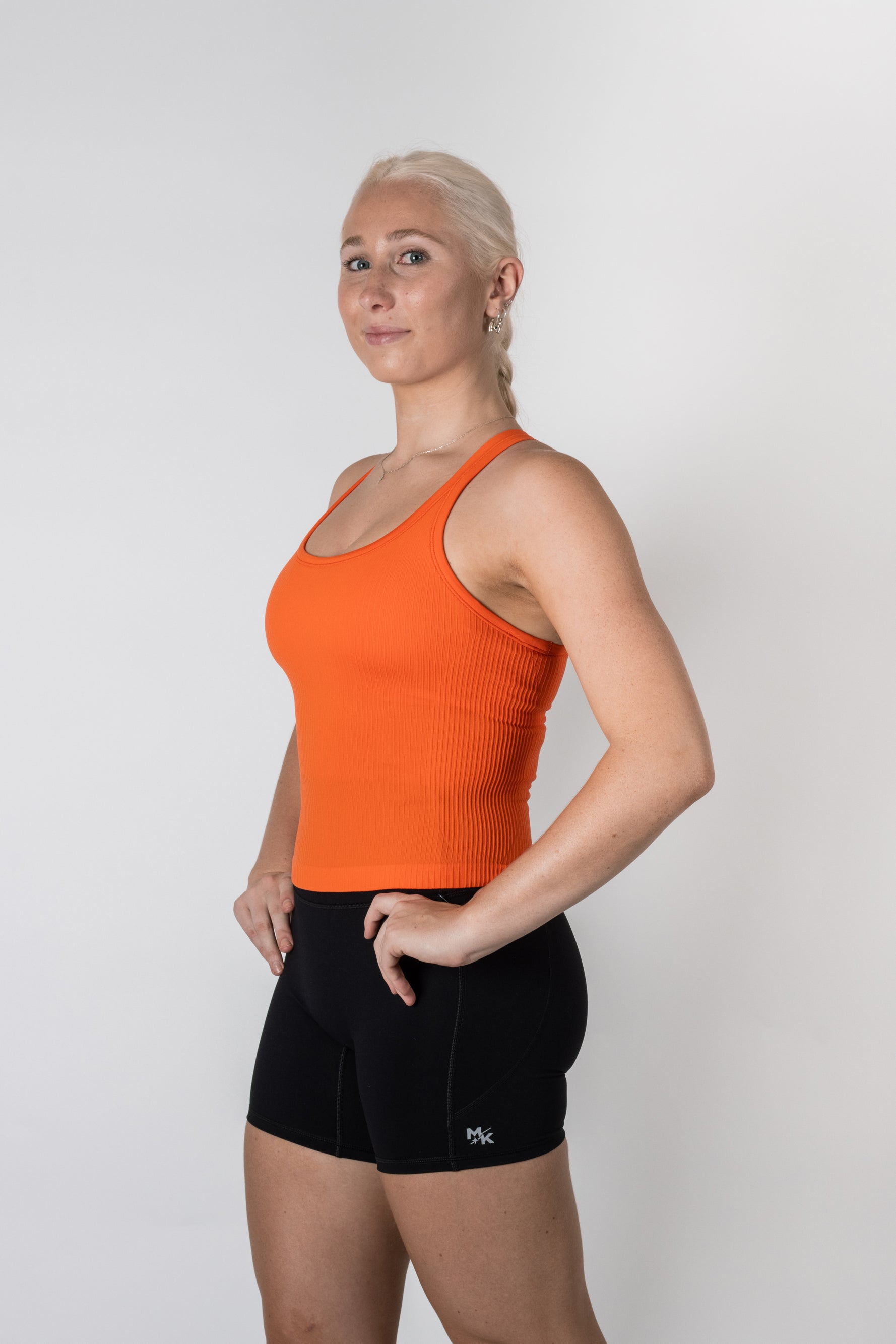 Rach Rib Short Muscle Singlet