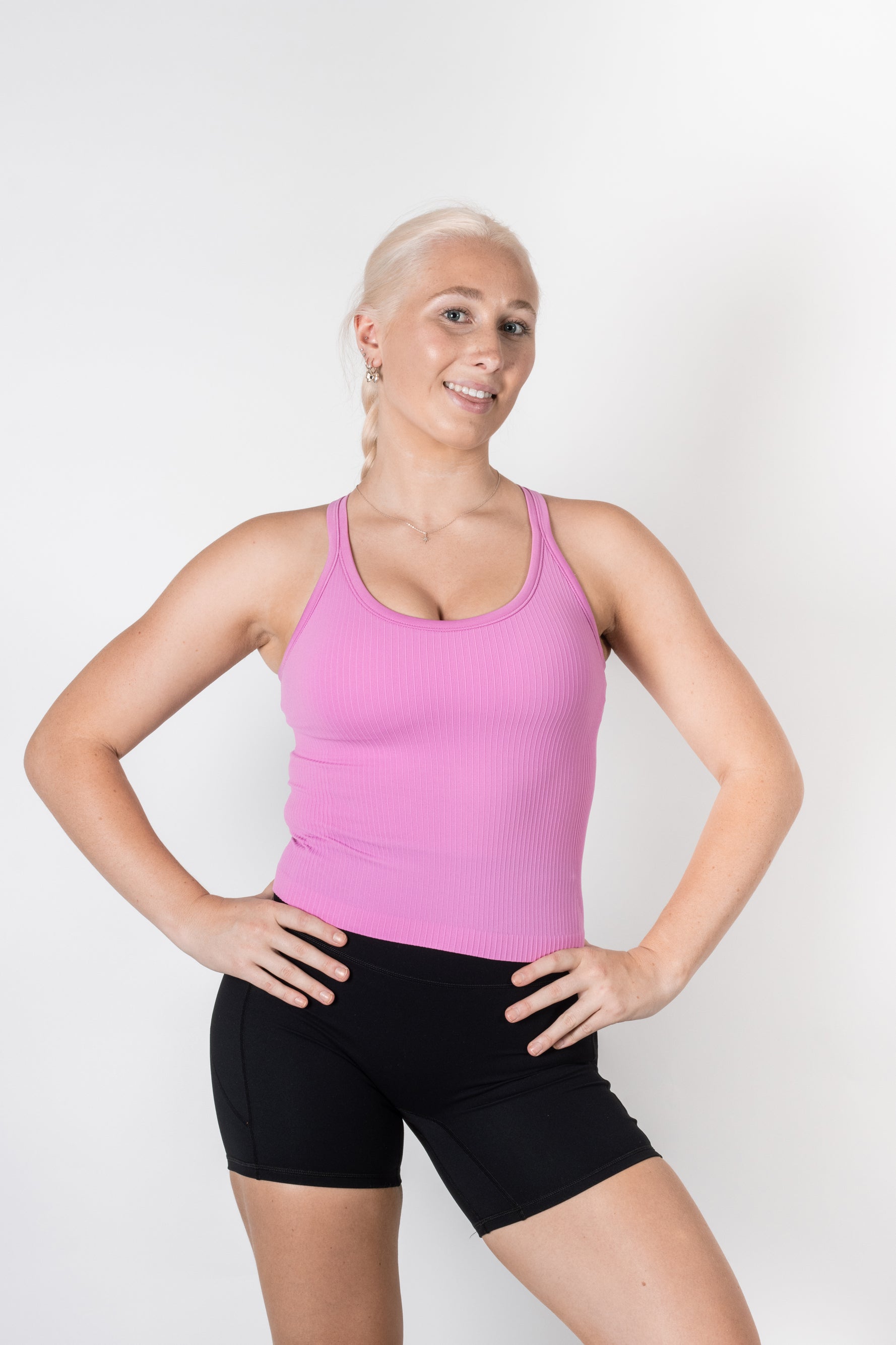 Rach Rib Short Muscle Singlet