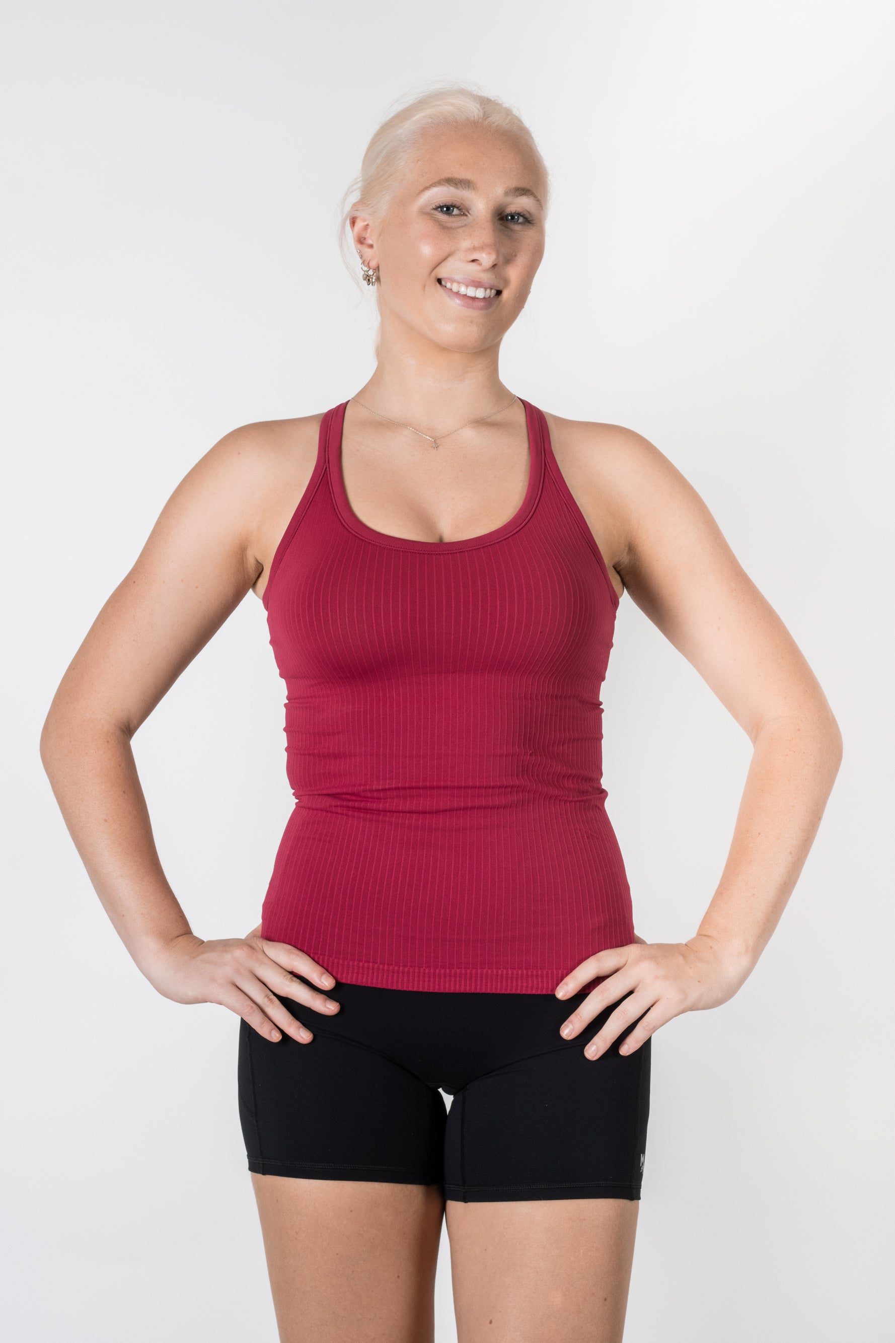 Rach Rib Mid Muscle Singlet