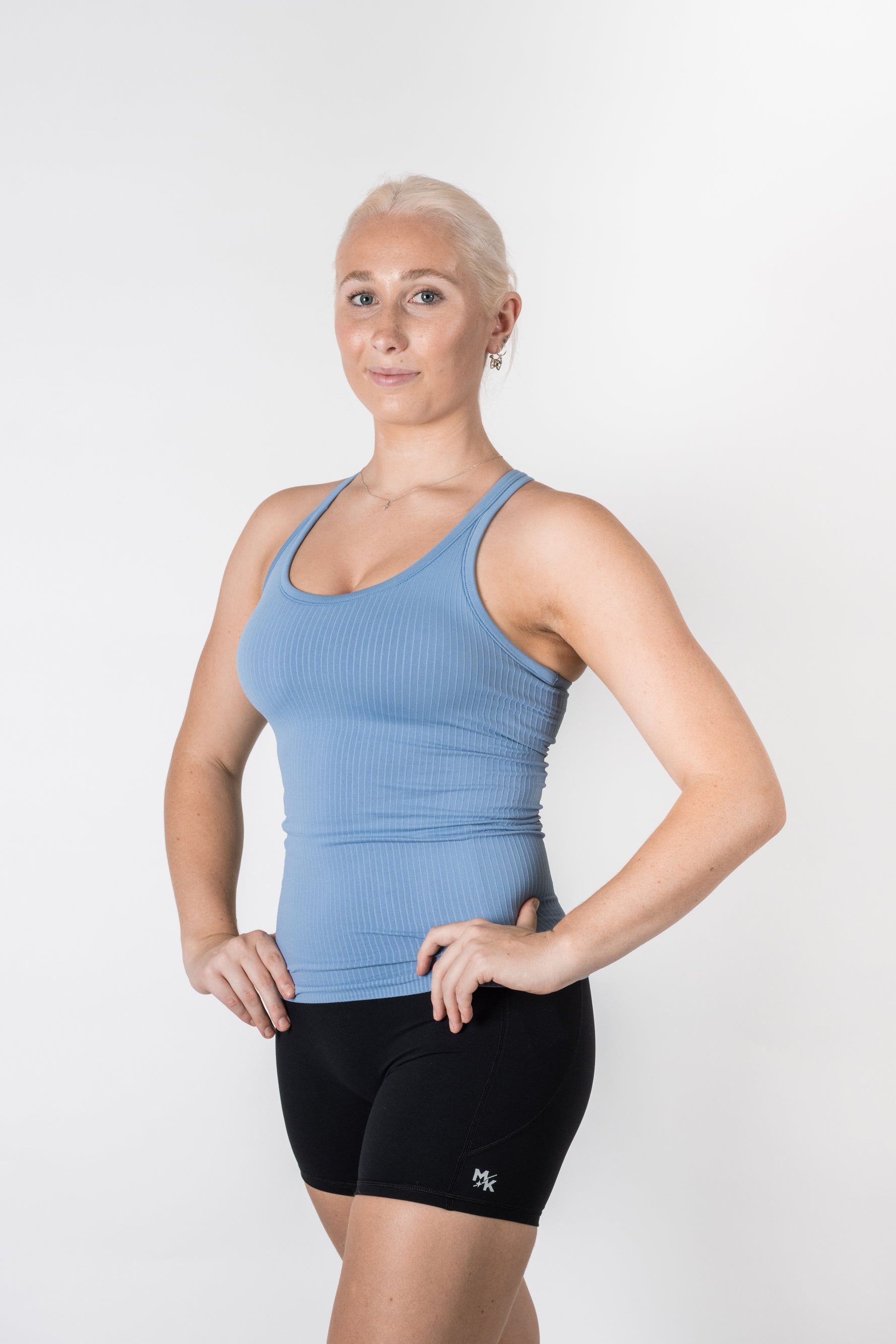 Rach Rib Mid Muscle Singlet