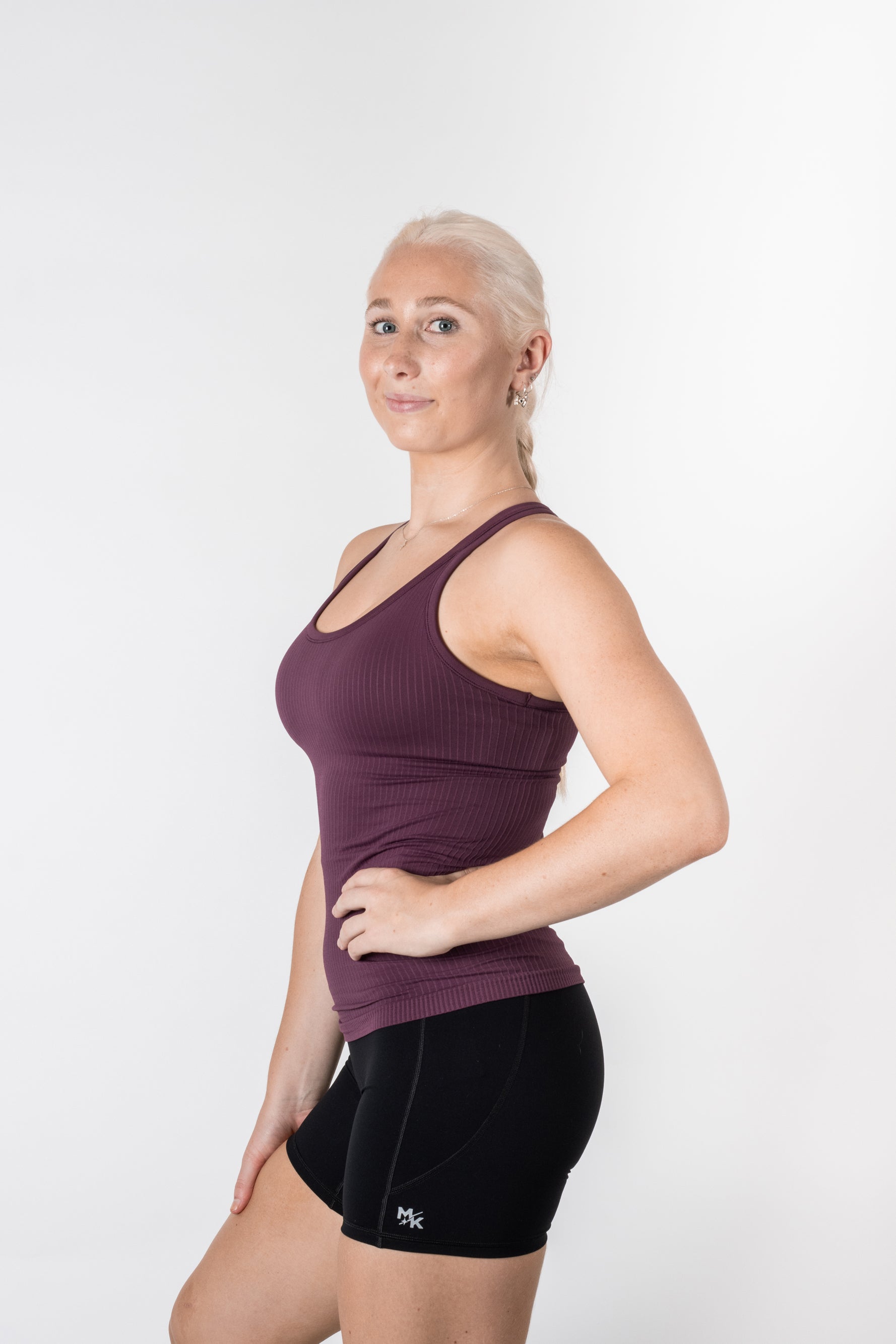 Rach Rib Mid Muscle Singlet