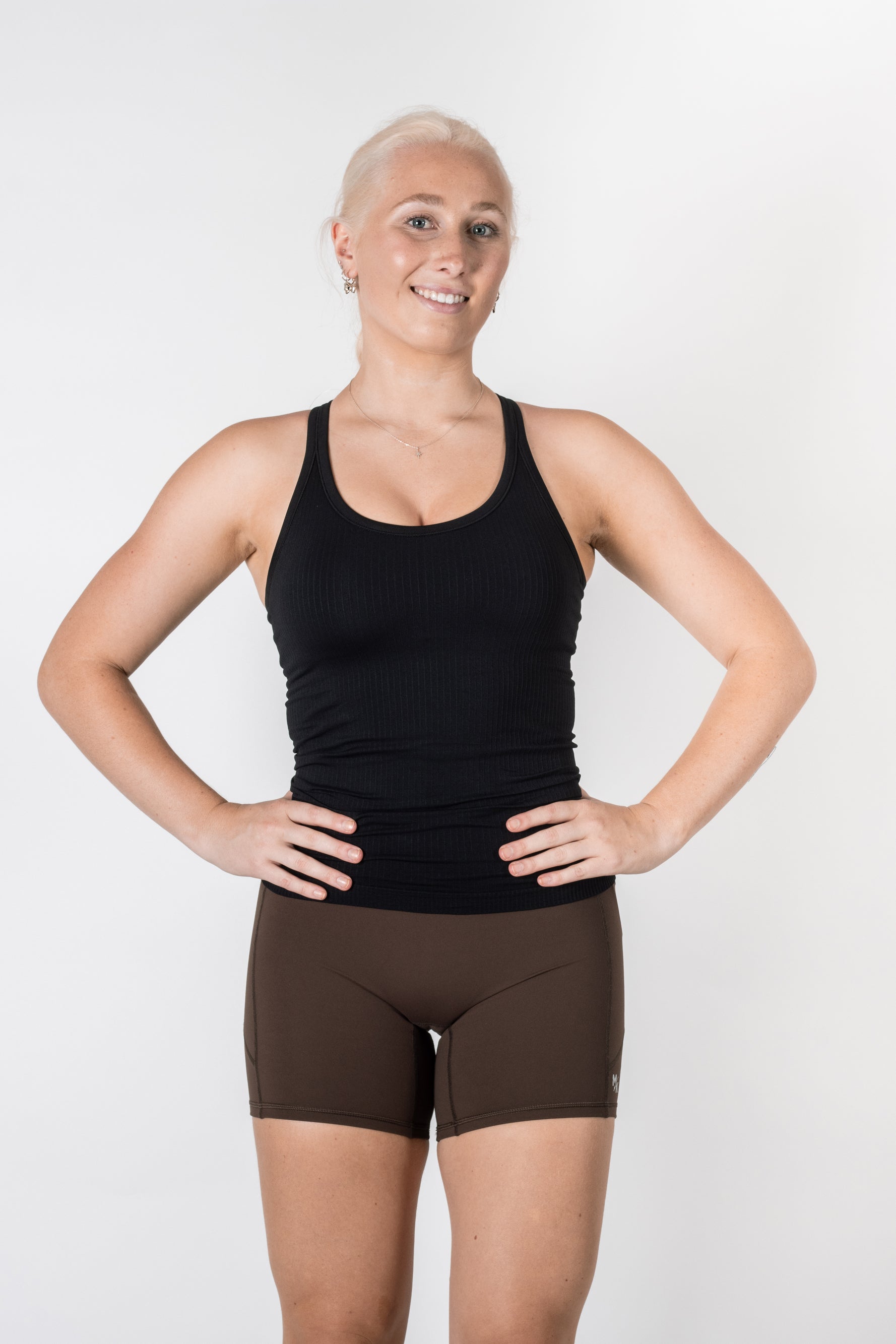 Rach Rib Mid Muscle Singlet