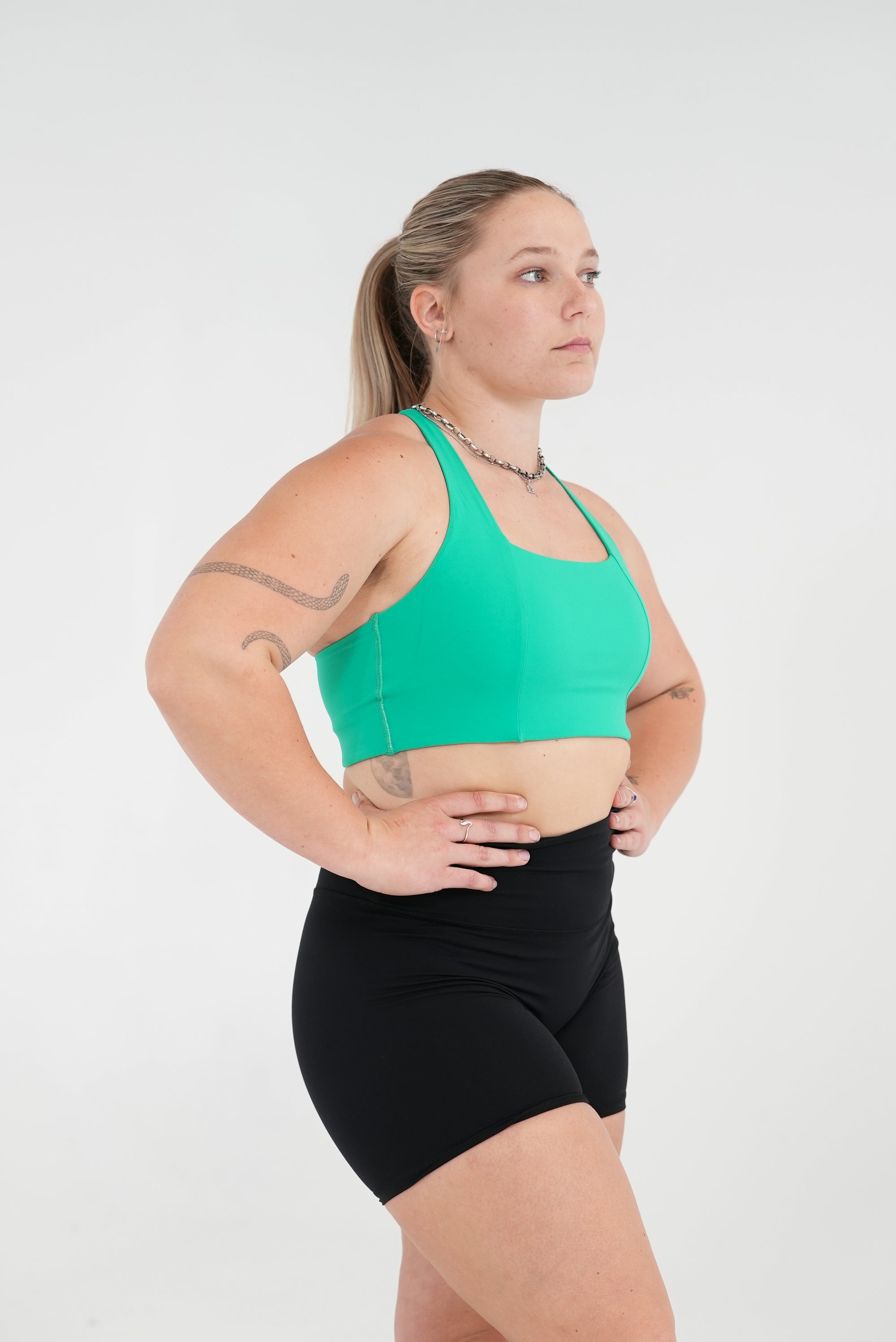 Chloe Bra Green