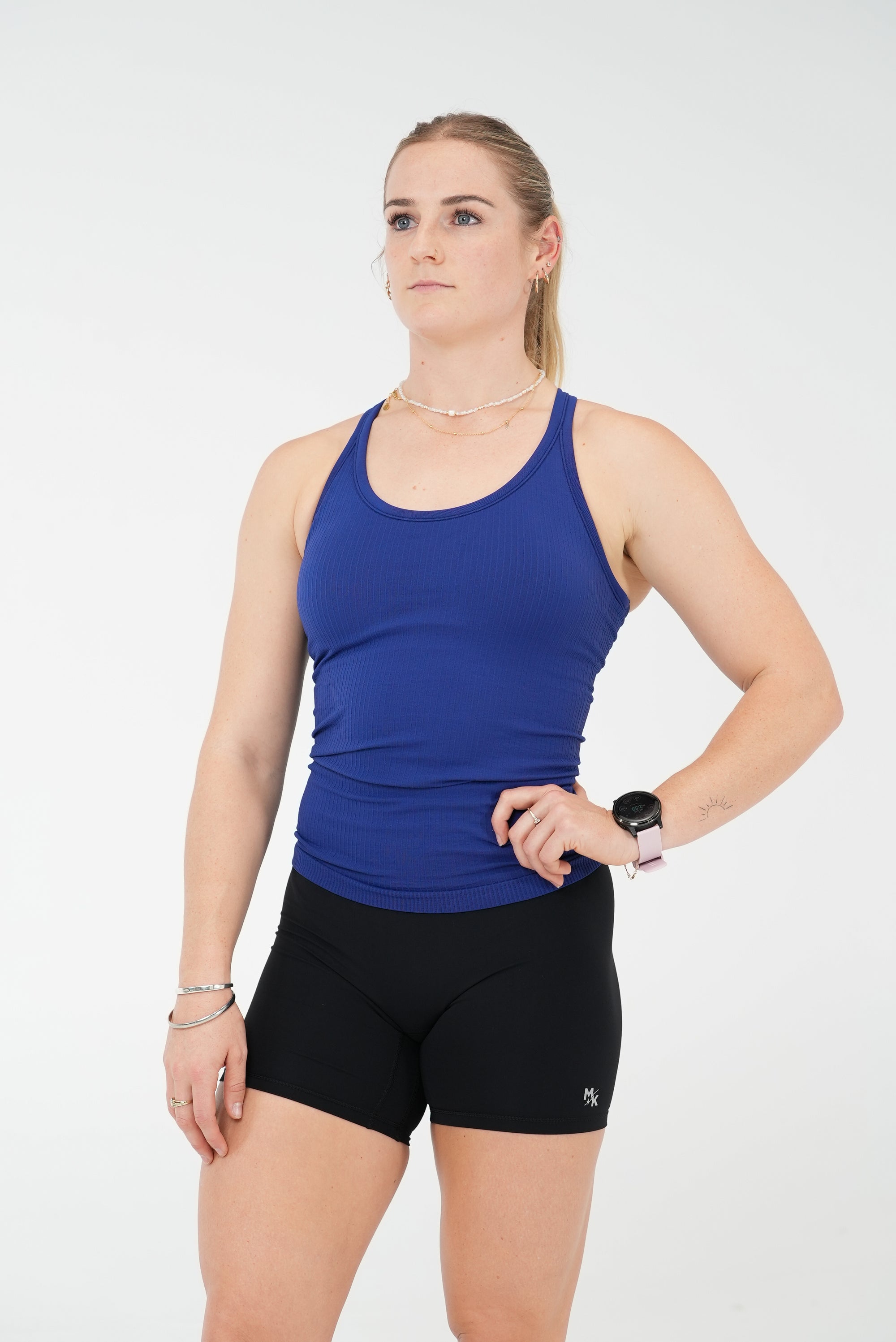 Rach Rib Mid Muscle Singlet